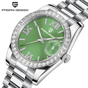 Reloj de Cuarzo de Lujo para Mujer PAGANI DESIGN 1776, Reloj de Moda de Acero Inoxidable con Cristal de Zafiro, Resistente al Agua, Nuevo Reloj para Dama 2023 - Product Image 1