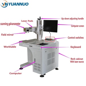 20W 30W 50W 60W 100W Công nghiệp nhỏ cầm tay bảng tên Bàn phím sợi Laser khắc đánh dấu máy in đánh dấu máy - Product Image 4