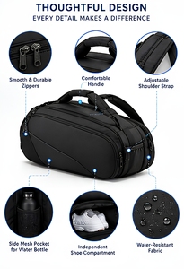 Bolsa de Transporte Personalizada para Raqueta de Pádel, Fabricante de Equipamiento Deportivo para Exteriores, Venta al Por Mayor - Product Image 6