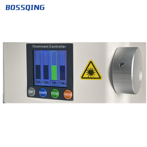 Olympus BX53 onderzoeksmicroscoop met driekleuren fluorescentie-aansluiting, uitgerust met 5 objectieven (4x, 10x, 20x, 40x, 100x) en LED-verlichting - Product Image 6