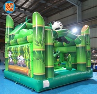 Château gonflable personnalisé avec toboggan, structure de saut gonflable en PVC, château gonflable rebondissant pour la location et les jeux