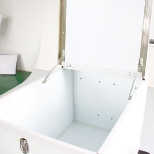 <span class=keywords><strong>Petit</strong></span> chariot commercial de Popsicle de crème glacée 3 roues tricycle de charge avant de crème glacée avec de grandes boîtes de cargaison en plastique à vendre - Product Image 6