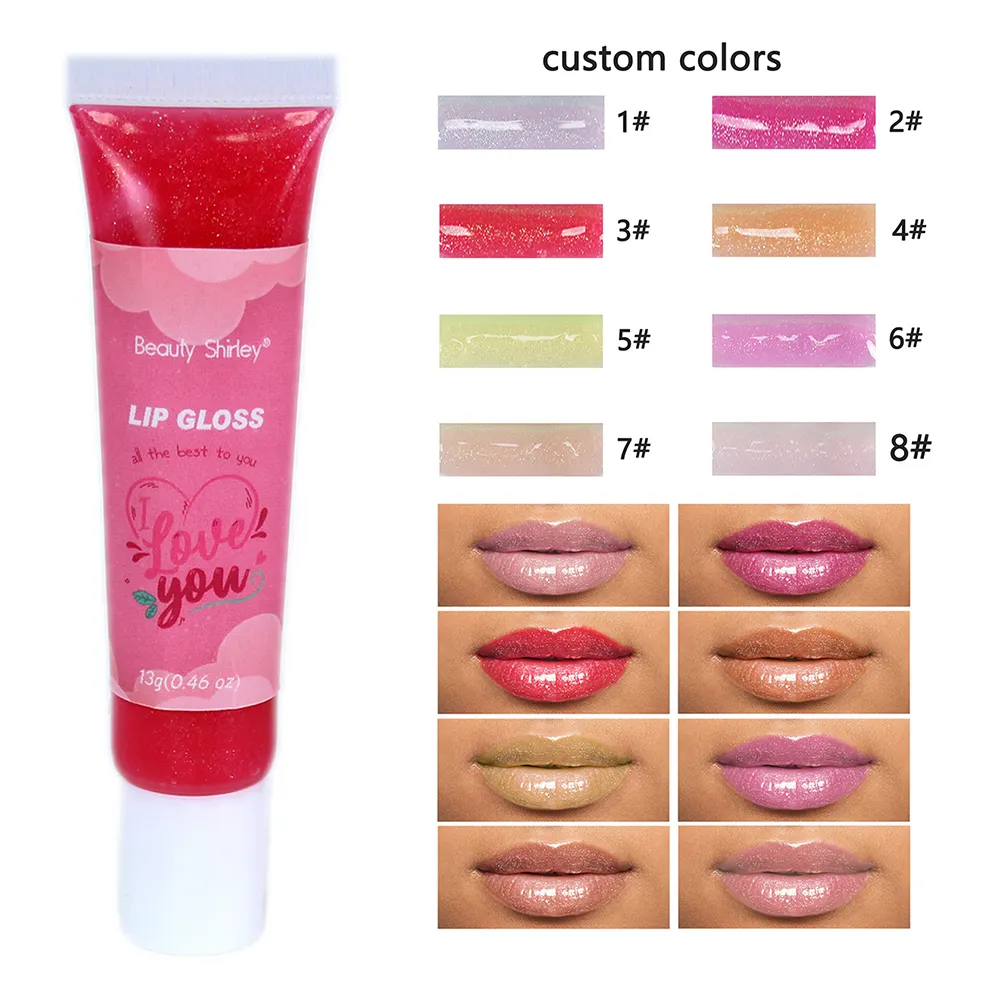 2024 신제품 방수 립스틱 도매 귀여운 립글로스