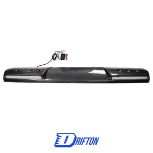 BB Style Dry Carbon Fiber LED Front Roof Lighting Spoiler For Mercedes Benz G Class W464 G500 AMG G63 Wing