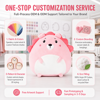 Peluche Lion Sensorielle Personnalisée Ultra Douce au Toucher pour le Soulagement du Stress et l'Accompagnement – Vente en Gros