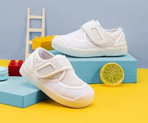 Primavera Estate del commercio all'ingrosso di Stile <span class=keywords><strong>Tennis</strong></span> Delle Ragazze Dei Ragazzi Bianco Bambini di Tela Scarpe Casual - Product Image 6
