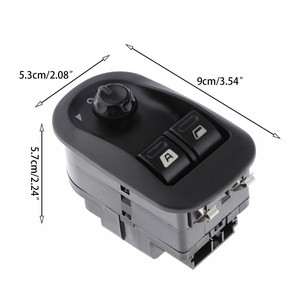 สวิตช์กระจกไฟฟ้าเปอโยต์ 6554WA สำหรับเปลี่ยนชุดควบคุมประตูรถยนต์ 306 - Product Image 4