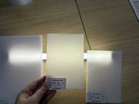 Panneau de diffuseur de lumière PC blanc laiteux de 4 * 8ft 0.8mm en gros