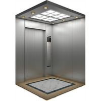 Beliebtester Moderner Hauslift Kleiner Heimaufzug mit Getriebeloser Traktionsmaschine AC-Antrieb CE-Zertifiziert