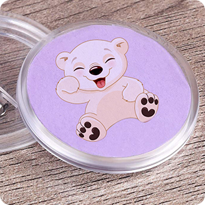 Kit de Botones Acrílicos Personalizados con Impresión Digital, Pines Acrílicos Transparentes y Papel Redondo en Blanco para Hacer Botones de Moda DIY - Product Image 3
