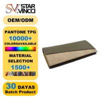 Dompet panjang multilapis modis desain kontras warna Vintage Dompet genggam untuk wanita terlaris