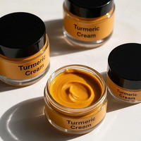 Crème Hydratante Visage Bio au Curcuma Éclaircissante Anti-Âge à la Vitamine C