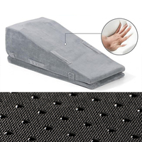 Coussin d'élévation des jambes SUREWALHOME pour après une opération, 2 couches, hauteur réglable, soutien des genoux et des jambes pour remplacement du genou