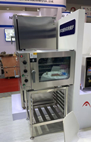 Horno Combinado Comercial de Vapor de 6 Niveles, de Acero Inoxidable 304, para Cocina Rápida Profesional en Restaurantes y Hoteles, Similar al Horno Combi Rational