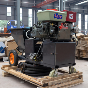 เครื่องพ่นปูนคอนกรีตแบบแห้ง,เครื่องพ่นปูนคอนกรีตเพื่อสิ่งแวดล้อมเครื่องพ่นปูนฉาบอัตโนมัติ - Product Image 1