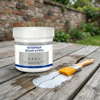 Revêtement imperméable transparent Agent imperméabilisant invisible Scellant intérieur et extérieur Scellant transparent à base d'eau Toits Murs Jardin