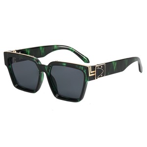 Gafas de Sol de Diseño de Lujo, Estilo Hip Hop, Montura Cuadrada, Vintage, Modernas, Unisex - Product Image 1