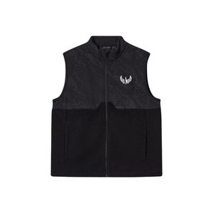 <b>Mens</b> Black Sherpa Fleece Gilet Full Zip Sleeveless <b>Thermal</b> <b>Vest</b> Warm Casual Outdoor Sportswear Bodywarmer Jacket - Product Image 3