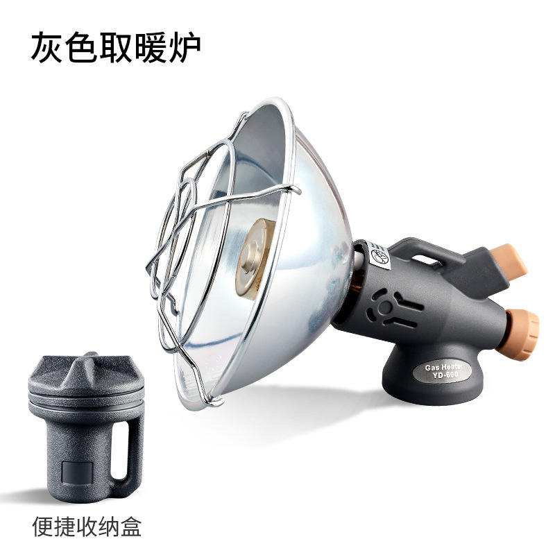 เครื่องทำความร้อนไฟฟ้าขนาดเล็ก - สีเทา