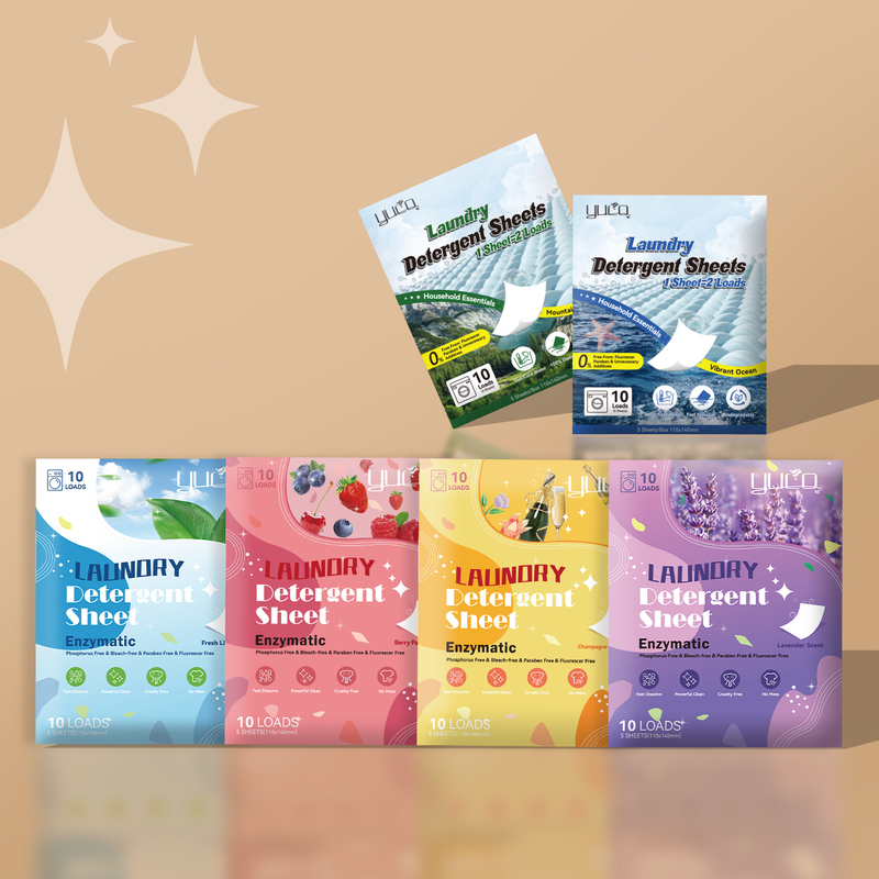 Laundry Detergent Sheet Color Protect Washing