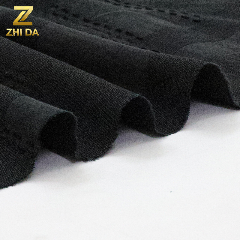 Film Pattern Jacquard Denim Fabric Cotton Viscose Fabric for Luggage Fashion Decorative Cloth