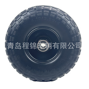 Neumático de remolque Qingdao Chengjin Vehicles de 10 pulgadas 4.10/3.50-4 para camión manual, cortacésped, carretilla y remolque de jardín - Product Image 1