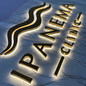 Insegne Luminose LED per Pubblicità Esterna, Caratteri Retroilluminati in Acrilico per Centri Commerciali e Uso Aziendale - Product Image 2