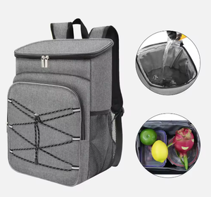 Outdoor Activities Use Leak-proof Oxford Insulated with Zipper Closure 25L 7-Inch <b>Cooler</b> <b>Backpack</b> - Product Image 6