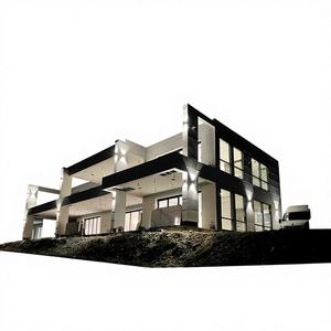 Villa Prefab PTH Struktur Baja Ringan Modern Mewah untuk Apartemen Hotel Penggunaan Luar Ruangan - Product Image 1