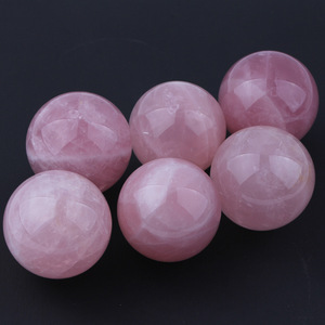 Rose Quartz Transfer Ball Seven-star Array <strong>Ornament</strong> <strong>Buddha</strong> Rose Quartz Crystal Ball Natural Home Decoration Eco-friendly Love - Product Image 5