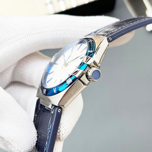 2026 New Model Luxury Fashion Mechanical Sapphire Crystal Cover Steel <b>Case</b> Leather Strap for Business High-End Women's <b>Watches</b> - Product Image 5