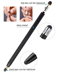 Penna Stilo di Alta Precisione e Sensibilità con <span class=keywords><strong>Punta</strong></span> Sostituibile, Passiva Capacitiva con <span class=keywords><strong>Punta</strong></span> in Alluminio per Uso Universale su Schermi Touch - Product Image 6