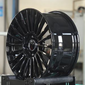 <span class=keywords><strong>Ruedas</strong></span> de aleación de aluminio forjado personalizado a buen <span class=keywords><strong>precio</strong></span> HTOR con diseño de radios múltiples negros para M3/M4/G20/G30 5x11 2/114/120/130PCD - Product Image 3