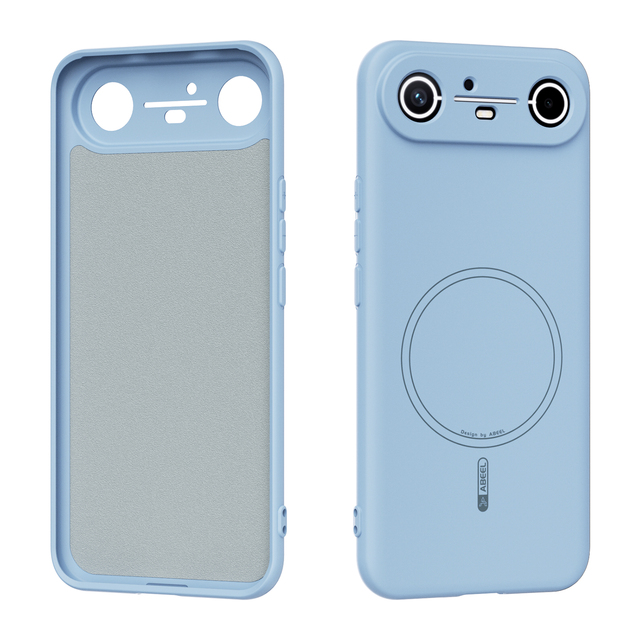 Liquid Silicone Mobile Phone Case For Tecno Spark Slim Magnetic Shockproof Phone Protective Shell Cover
