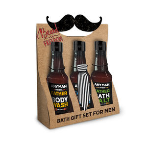 Ensemble cadeau de soin corporel pour homme, savon liquide nettoyant et hydratant, sel de bain, style international, personnalisé OEM, <span class=keywords><strong>Olivee</strong></span>, vente en gros - Product Image 3