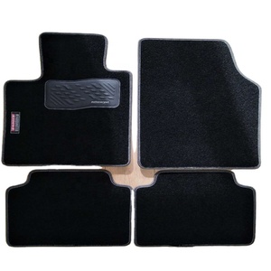Đệm Gót Chân Bằng Nhựa Vinyl Chất Lượng Cao Cấp 4 Chiếc Thảm Màu Đen 5 Chiếc Thảm Sàn Xe Hơi Ô Tô Xe Hơi - Product Image 1