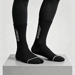 Chaussettes de compression personnalisées avec logo, coussinées, anti-ampoules, évacuant l'humidité, pour la randonnée sportive et les activités athlétiques - Product Image 3