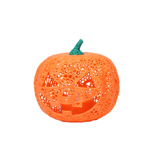 Classic <b>Carved</b> Pumpkin Lantern for Halloween Holiday Supplies - Product Image 1