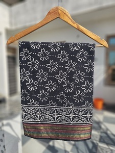 ผ้าซารองพิมพ์ลายใบไม้ทำมือจากไม้ ผ้าฝ้ายเนื้อนุ่ม น้ำหนักเบา ระบายอากาศได้ดี สวยงาม เหมาะสำหรับผู้หญิง ชุดชายหาด ขายส่ง - Product Image 3