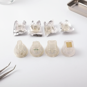 Cartouche jetable consommable pour tatouage et <span class=keywords><strong>beauté</strong></span>, aiguille <span class=keywords><strong>de</strong></span> microneedling fractionnel RF, cartouche dorée 25 aiguilles 64 aiguilles - Product Image 1