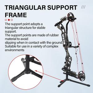 Supports <span class=keywords><strong>de</strong></span> tir à l'<span class=keywords><strong>arc</strong></span> pour <span class=keywords><strong>arc</strong></span> à poulies, réglables, pliables, portables, présentoir, accessoires <span class=keywords><strong>de</strong></span> tir et <span class=keywords><strong>de</strong></span> <span class=keywords><strong>chasse</strong></span> - Product Image 4