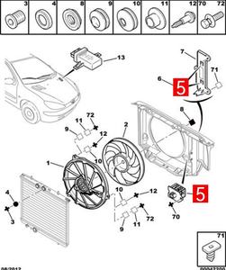 Résistance de <span class=keywords><strong>ventilateur</strong></span> électrique XZF de haute qualité, nouvelle, 1267E3 pour Peugeot 206 <span class=keywords><strong>207</strong></span> Citroën C2 - Product Image 6