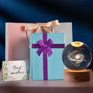 Bola de cristal del zodiaco, regalo de vacaciones, decoración artesanal, <span class=keywords><strong>luz</strong></span> de cristal, <span class=keywords><strong>luz</strong></span> nocturna, regalo de cumpleaños, artesaní<span class=keywords><strong>a</strong></span> de cristal de Navidad - Product Image 2