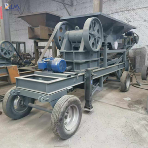 Лидер продаж: Малая мини-щековая дробилка с двигателем переменного тока, редуктором и подшипниками, высокая производительность 2-10 т/ч, сертификат CE, для дробления камня и горных пород - Product Image 5