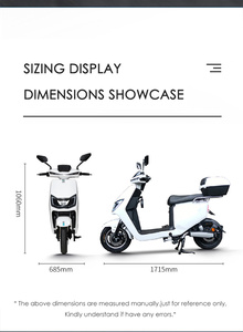 Nouvelle Tendance : Scooter Urbain 1000W 48V Style Moto, Entrepôt Européen - Product Image 5