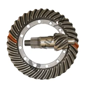 Loader Chassis Part Differential Spiral Bevel Gear Crown wheel And Pinion Bevel Gear Bevel Gear Set Basin Angle Tooth 2050900107