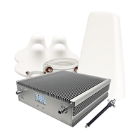 Amplificateur de signal de qualité commerciale 3000m², gain 80dB, puissance 27dBm, tri-bande 700/900/2100MHz, amplificateur pour GSM/3G/4G/5G, voix et données
