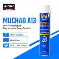 Mastic polyuréthane A13 750ml pour basses températures, qualité hiver -20°C, pour cadres de portes, joints de fenêtres et murs