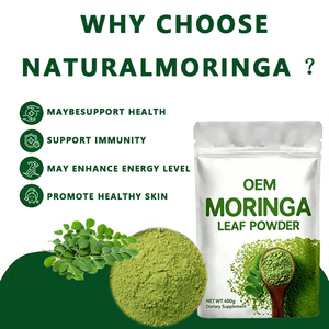Poudre de feuilles de <span class=keywords><strong>Moringa</strong></span> en vrac OEM 100% pure – Soutient l'immunité, stimule la vitalité, améliore l'énergie, riche en antioxydants, <span class=keywords><strong>pour</strong></span> la peau, les cheveux et la glycémie - Product Image 2