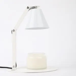 Fabrika kaynağı elektrikli mum isıtıcı lamba zamanlayıcı ile dim masa ışığı koku yeni lüks aromatik erime balmumu lambası